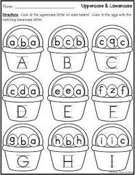 It is important to note that teachers should always give students time in class under their supervision to complete class work. These Easter Worksheets Are Perfect For Your Pre K Classroom Your Preschool Students Will Wo Easter Preschool Preschool Homework Alphabet Worksheets Preschool