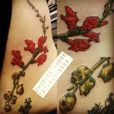 Snapdragon Flower And Dried Flowers Color Tattoo Snapdragon Flowers Amaryllis Tattoo Inspirational Tattoos