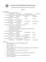 6th grade trivia questions and answers. Science Quiz For Grade 5 Science Quiz For Class 5 Online Downloadable Ebooks Grade 6 Trivia