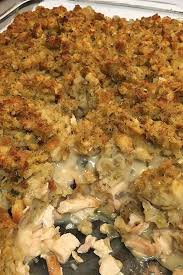 Rotisserie Chicken And Stuffing Casserole Recipe Chicken Recipes Casserole Rotisserie Chicken Recipes Easy Casserole Recipes