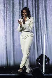 Michelle obama filmed fixing her package leaving malia's dorm at harvard university. Michelle Obama S Fashion Evolution In Over 100 Looks Instyle