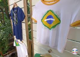 Camiseta Salve O Coração Da Amazonia Aprenda A Customizar Camisetas Para Torcer Pelo Brasil Na Copa Do Mundo E De Casa Gshow