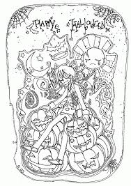 There are tons of great resources for free printable color pages online. Adult Coloring Pages Halloween Coloring Library