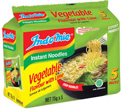 Wheat flour, edible vegetable oil, salt boil noodle into 400ml (2 glasses) of water and simmer for 3 minutes. Products Indomie Australia