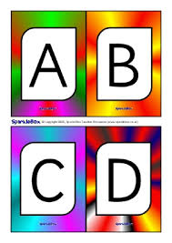 We have created free, printable alphabet flash cards for childminders. Educational Toys Capitals Picture Lower Case Phonics Sounds Cursive Alphabet Flash Cards Toys Games