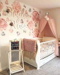 Eye Opening Baby Girl Room Color Ideas Unbeatable Baby Girl Nursery Wall Ideas Nursery Nurs Girl Nursery Room Baby Girl Nursery Room Baby Girl Room Colors