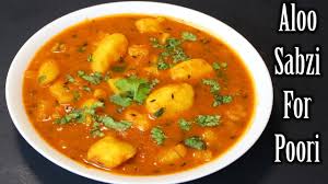 Aloo Sabzi For Poori Potatoes Curry Recipe How To Make Aloo Sabzi Nehas Cookhouse Youtube