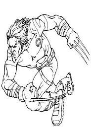 Coloring, the act of adding color to comic book pages, where the person's job title is colorist 54 Disegni Di Wolverine E Gli X Men Da Colorare Cartoon Coloring Pages X Men Coloring Pages Wolverine Coloring Pages