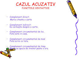 A direct object is the receiver of action within a sentence, as in he hit the ball. the indirect object identifies to or for whom or what the action of the verb is performed. Ppt Substantivul Powerpoint Presentation Free Download Id 4472549