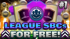 Conozca las recompensas y las cartas que necesitas para completar los 9 desafíos del sbc conmebol libertadores disponible en fifa ut 21. How To Do League Sbc Method For Free On Fifa 21 Conmebol Sbc For Free League Sbc Method To Glory Youtube