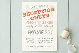 Wedding Invitations For Reception Only Cute Wording Ideas Wedding Reception Invitations Reception Only Wedding Invitations Funny Wedding Invitations