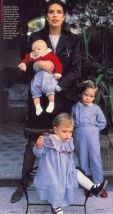 They are reportedly in monaco while charlene is in south africa. Caroline With Her Children Princess Caroline Of Monaco Princess Caroline Monaco Princess
