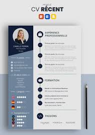 Cv Recent Modele De Cv Moderne A Telecharger