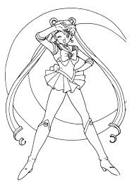 These free printable coloring pages are your at a click of a button. Sailor Moon Coloring Pages To Print Sailor Moon Coloring Pages Moon Coloring Pages Sailor Moon Tattoo
