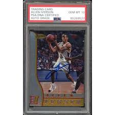 Most Valuable Allen Iverson Rookie Card Rankings