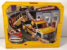 Vintage Matchbox Garage Popup Playset Truck Car Garage Car Lift Mattel 2001 Mattel Matchbox Garage Popup Garage Car Lift Modern Toys Car Lifts
