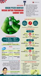 Michael yeadon, the former vice president and scientific director for pfizer, has come forward with evidence that in pursuit of speedy regulatory approval, pfizer abandoned all scientific integrity. Infografik Vaksin Pfizer Biontech Masuk Daftar Penggunaan Darurat Who Antara News