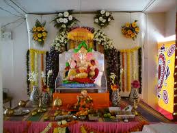 Ganpati Pandal Decoration Decoration For Ganpati Ganapati Decoration Festival Decorations