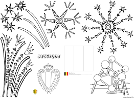 Le parlement européen, la représentation de la commission européenne en belgique et la. Coloriage Fete Nationale Belge Belgique 21 Juillet Dessin Fete Nationale A Imprimer