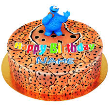 Alles gute zum geburtstag verena! Krumelmonster Auf Cookie Torte