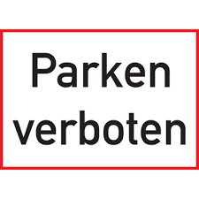 Последние твиты от parken verboten (@verbotenparken). Parkplatzschild Parken Verboten Aluminium 250x350 Mm Hein Eu