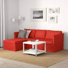 Divano angolare ikea in vendita in arredamento e casalinghi: Brathult Divano Angolare A 3 Posti Vissle Rosso Arancione Ikea It