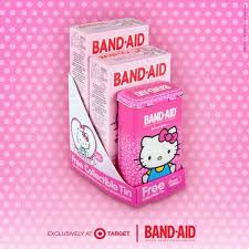 Check spelling or type a new query. Band Aid Brand Grab One Of Our Limited Edition Hello Kitty 40th Anniversary Tins And Add Some Adorable To Your Home Exclusively At Target Facebook