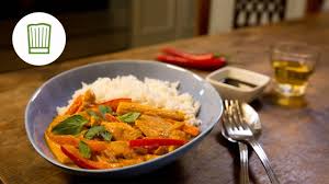 Rotes Thai Curry Mit Huhn Und Paprika Chefkoch De Youtube