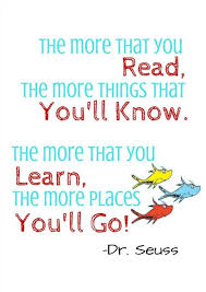 Seuss is a muse to many a folk. Dr Seuss Free Printable Reading Quotes Kids Dr Seuss Reading Quotes Dr Seuss Quotes