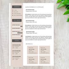 Word, word online modèle carte d'invitation à un anniversaire; Cv Template Microsoft Word Professional Resume Template Modern Design Instant Download Cover Letter Cv Lettre De Motivation Par Printromane