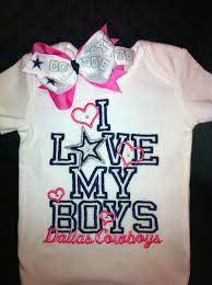 Items Similar To Dallas Cowboys Shirt And Bow Set On Etsy Baby Cowboy Baby Girl Onesies Cute Baby Clothes