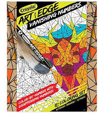 Crayola Color By Number Vanishing Numbers Animal Coloring Pages Gift Shopiiq Crayola Art Animal Coloring Pages Art Kits