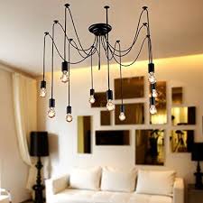 Lightinthebox Chandelier Vintage Design Bulbs Included Living 10 Lights Modern Home Ceili Light Bulb Design Pendant Lamp Living Room Dining Room Light Fixtures