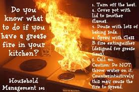 Kitchen Grease Fire Safety Tips How To Safely Put One Out Fire Safety Tips Fire Safety Household Management