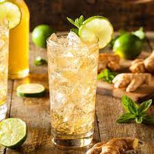 In a large cocktail mixing glass add some ice, fresh thyme, and mint. Vodka Ginger Ale Rezept Absolut Drinks