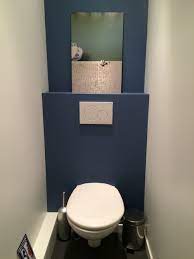 nouvelle annee nouvelles toilettes repeintes en bleu toilet bathroom colors bathroom color