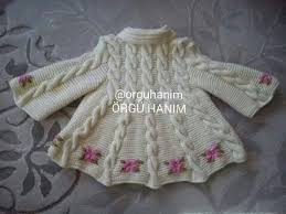 Kiz Cocuk Manto Ceket Cicek Islemesi Handmade Crochet Crochet Fashion