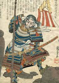 kuniyoshi japanese woodblock print original ukiyoe samurai 1848 shibata katsuie japanese woodblock printing samurai art japanese prints