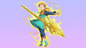 Character from the manga nanatsu no taizai. King Sacred Treasure Spirit Spear Chastiefol Nanatsu No Taizai 4k Wallpaper 6 1507