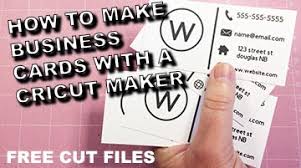 Check spelling or type a new query. How To Make Business Cards On Your Cricut Maker Craft With Catherine