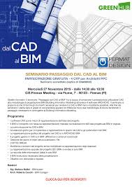 SEMINARIO PASSAGGIO DAL CAD AL BIM - professione Architetto