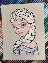 Frozen Elsa Coloring Disney Drawing Tutorial Elsa Coloring Pages Disney Drawings Sketches
