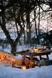 The Little Corner Look Inviting Maybe With A Great Partner Then It 039 S A Little Warmer Corner Little In 2020 Winter Picnic Winter Garden Outdoor