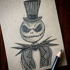 Jack Draw Drawing Sketch Doodle Illustration Art Artwork Fanart Nightmarebeforechristmas Jack Ja Dark Art Drawings Creepy Drawings Scary Drawings