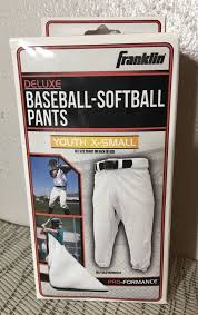 Franklin Deluxe Baseball Softball Pants Youth X Small Buy