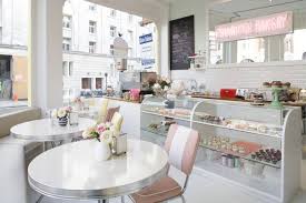 What A Cool Atmosphere In This Bakery Bakery Interior Bakery Decor Bakery Store