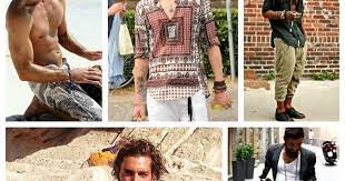 Just Because It S Hot Outside Doesn T Mean You Can T Look Cool Men S Bohemian Fashion For Summer Men S Boho Bo Hipster Mens Fashion Mens Style Guide Boho Men