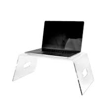adirhome 21 5 in clear acrylic laptop and monitor stand 516 clr the home depot monitor stand laptop stand bed clear acrylic