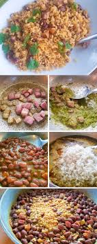 Puerto Rican Rice And Beans Arroz Y Habichuelas Recipe Boricua Recipes Mexican Food Recipes Rice And Beans Recipe