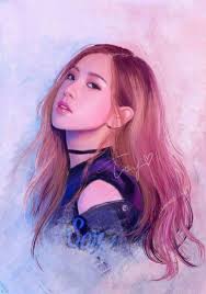 Drawing Rose Anime Girls 60 Trendy Ideas Roses Drawing Blackpink Photos Fan Art